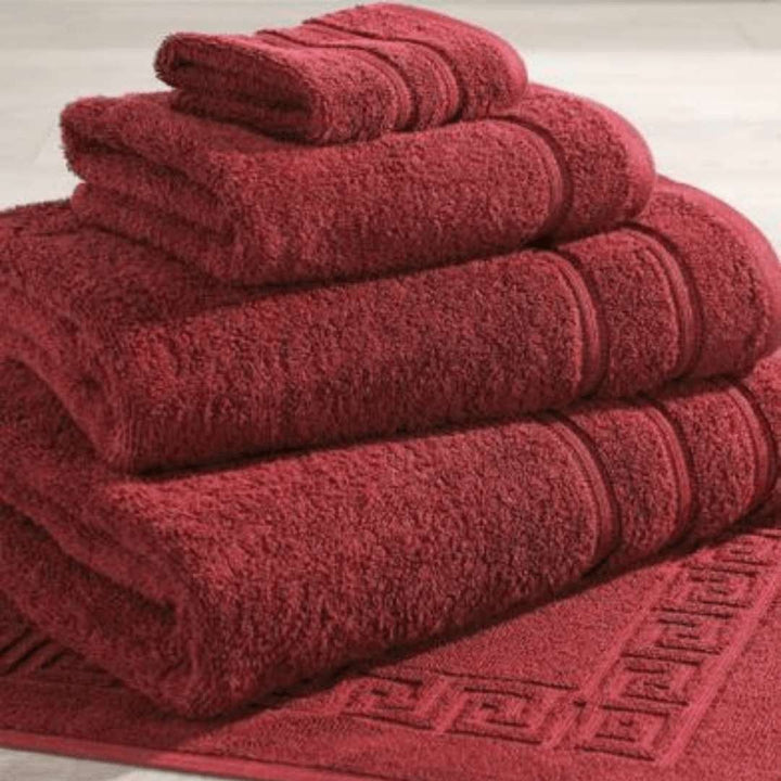 towel pack in claret